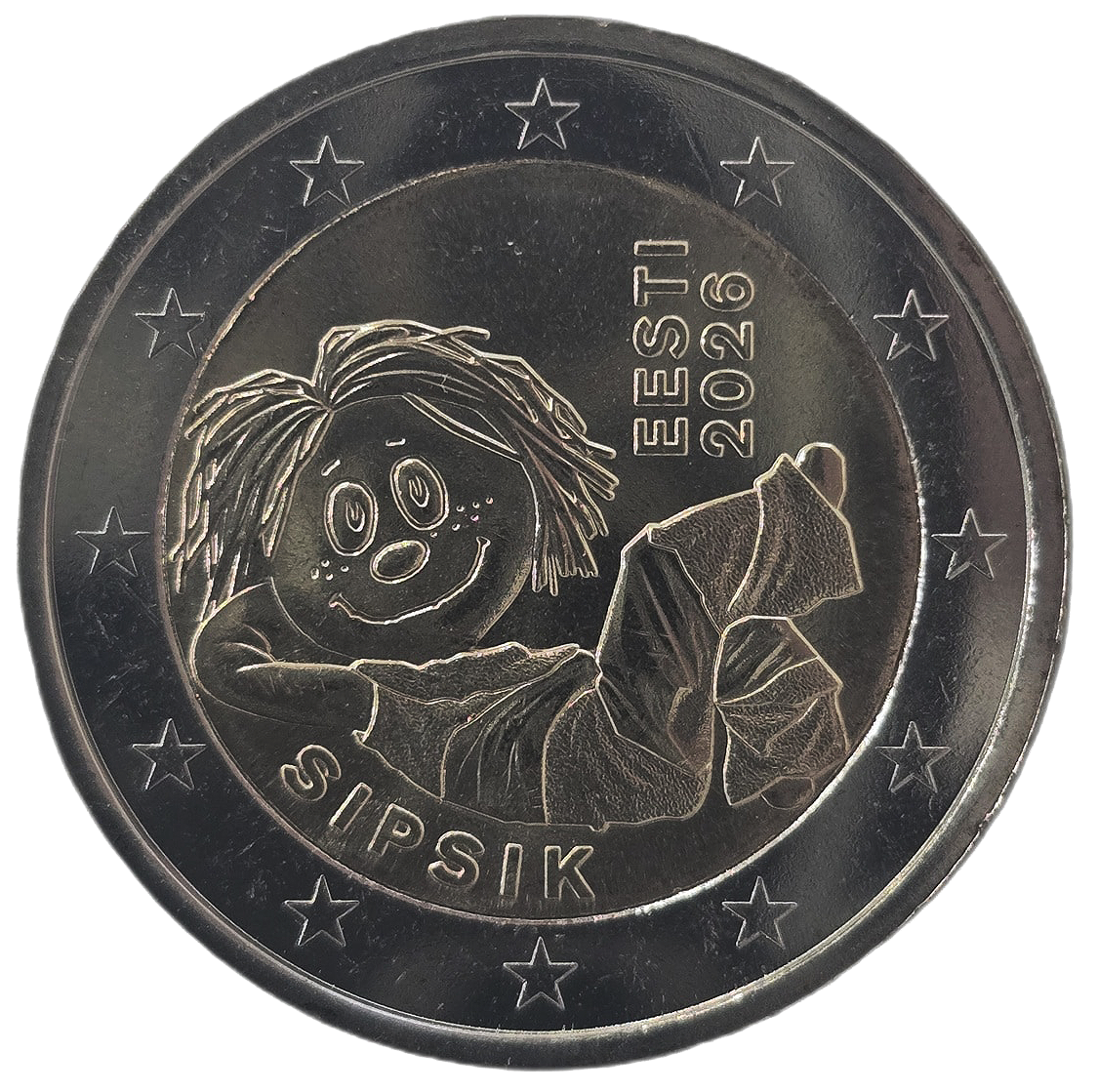 2 euros conmemorativa Sipsik